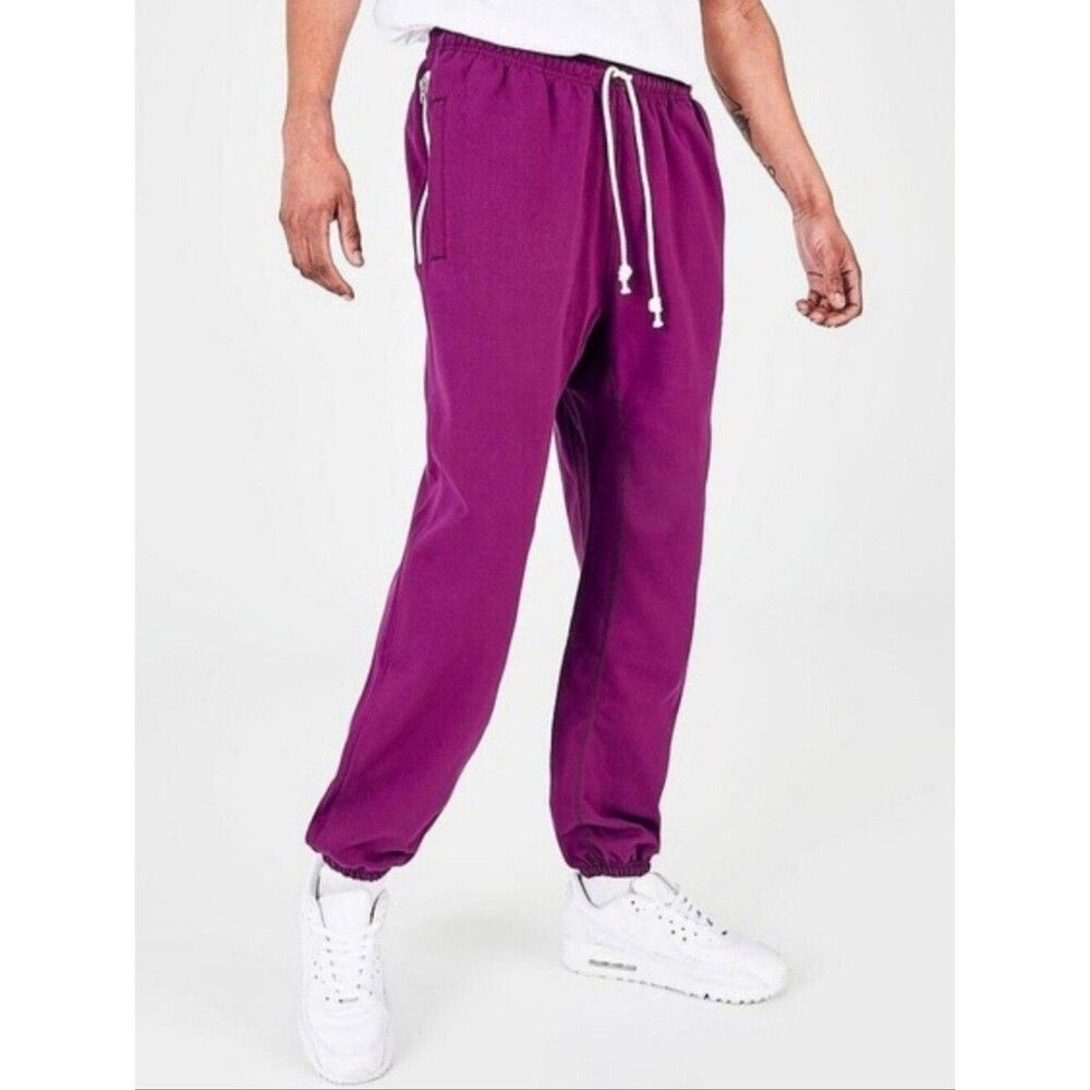 Nike Men's Dri-Fit Standard Issue Jogger Pants Size XL Sangria CS-3670
